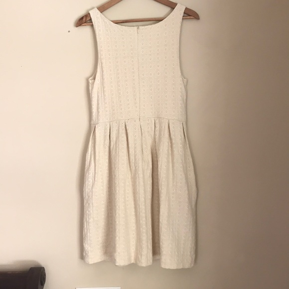 Anthropologie Ivory Dress - Picture 3 of 8
